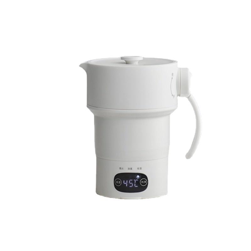 220V 600ML Foldable Electric Kettle Portable Hot Water Pot for Convenient Traveling Constant Temperature