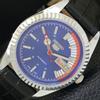 VINTAGE REFURBISHED SEIKO 5 AUTOMATIC 6309A JAPAN MENS BLUE DIAL WATCH a440807-4