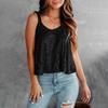 2026 Summer Hot European & American Women's Sleeveless Sequin Camisole