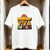Viva Mexico Cute Sombrero Fiesta Cinco De Mayo TShirt Women Unisex Casual Cotton Printed T Shirts Adult Streetwear Camisetas