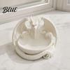 Unique Key Bowl 3D Printed Dragon Jewelry Tray Fantasy Catchall Gothic Storage Tray Holder Medieval Desktop Gift for Fans Cool Office Accessories
