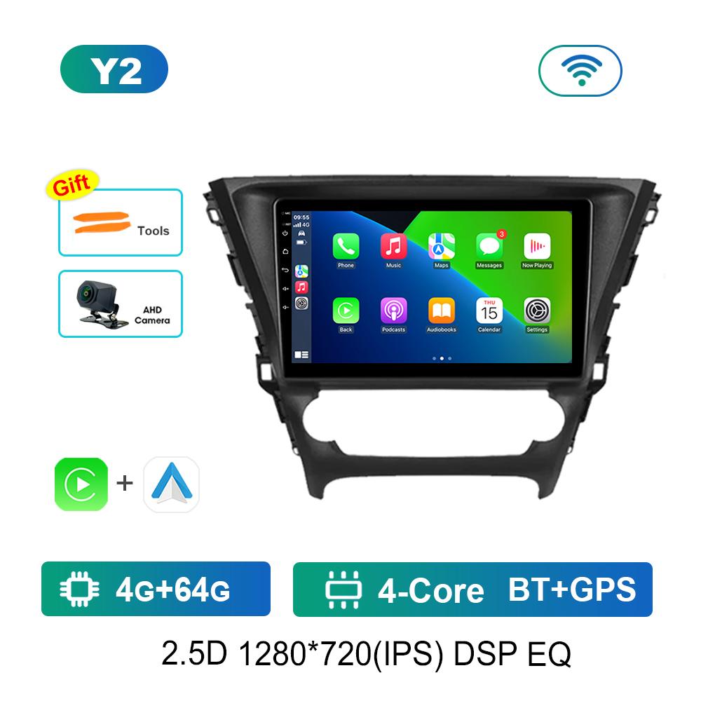 10.1 '' Touch Screen Android OS WiFi BT for Toyota Avensis 3 2015 - 2018 GPS Navigation Car Video Multimedia Player Head Unit