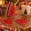4pcs Non-Slip Coffee Tea Milk Cup Mat Natural Heat Insulated Pad  Party Gifts