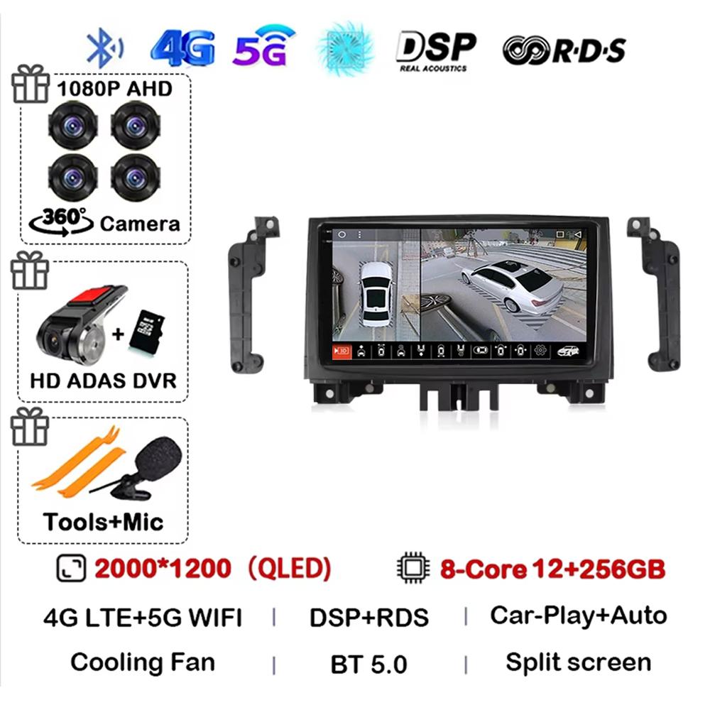 Android 14 qled pentru vw crafter pentru mercedes benz sprinter 2006-2016 radio auto android carplay auto 4g wifi navigație gps