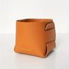 Creative PU Leather Storage Box Nordic Desktop Decorate Jewelry Keys Display Tray Makeup Organizer Container Books Plants Holder