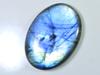 72Cts. Natural Labradorite Multi Fire Oval Cabochon Loose Gemstone 29X40X6MM SK-1139