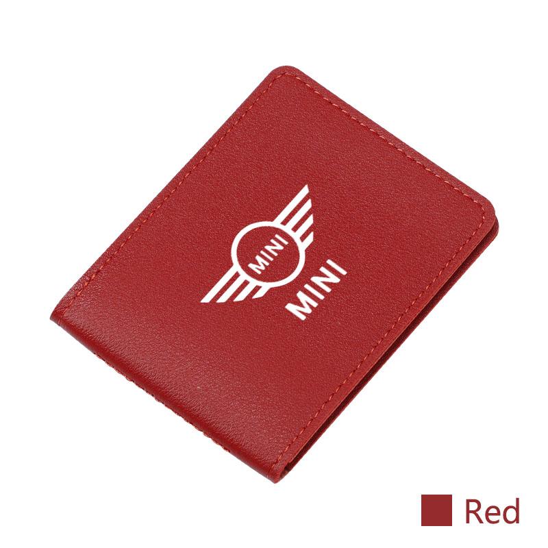 Car Driver License Wallet ID Credit Card Holder Accessories For MINI WORKS One Cooper JCW Countryman Clubman Cabrio Paceman F60 Gzpxv22