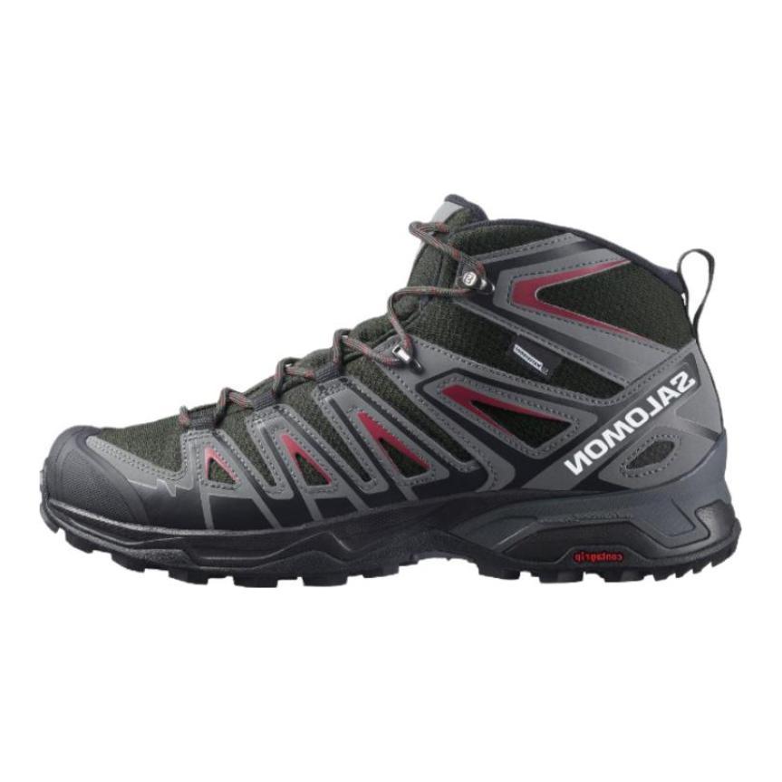 SALOMON X Ultra Pioneer Mid CSWP 'Peat Biking Red' Sneakers 416710
