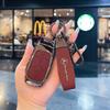 Hot Car Sticker Car Key Cover Case Shell Fob For Mercedes Benz A C E S G Class GLC CLE CLA GLB GLS W177 W205 W213 W222 X167 AMG