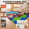 Mario Kart World Tour Theme Rug Allseason Carpet For Living Room Bedroom Office Home Decor Great Holiday Gift
