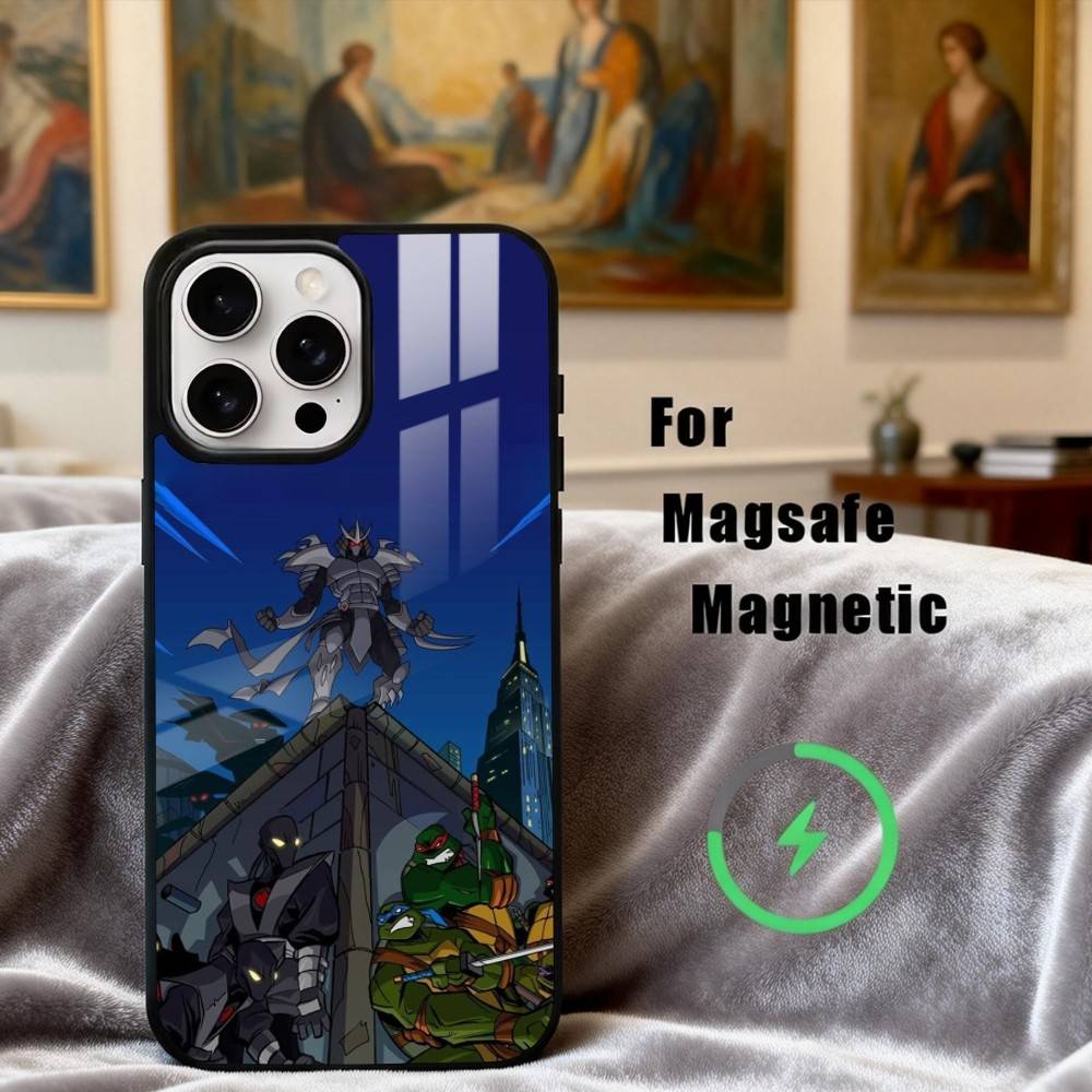 T-Teenage Mutant-t Ninja T-Turtles-s Phone Case For iPhone 17,16,15,14,13,12,Plus,Pro,Max for Magsafe Magnetic Wireless Charging