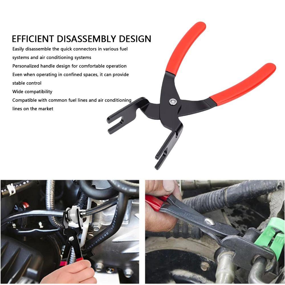 Wear-resistant Fuel Line Pliers Multi-functional Connector Disconnect Clamp Automotive Removal