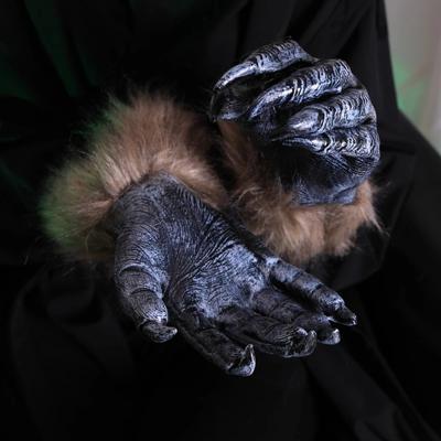 1 Paar Werwolf Horror Wolfspfoten Krallen Gruselig Maskerade Horror Teufel Cosplay Kostüme Einzigartige Handschuhe Dekorationen