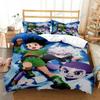 3D Print Anime HUNTER HUNTER 3D Bedding Set Duvet Cover Pillowcases Single Twin Full Queen King Size Home Decor Quilt Boys Gift