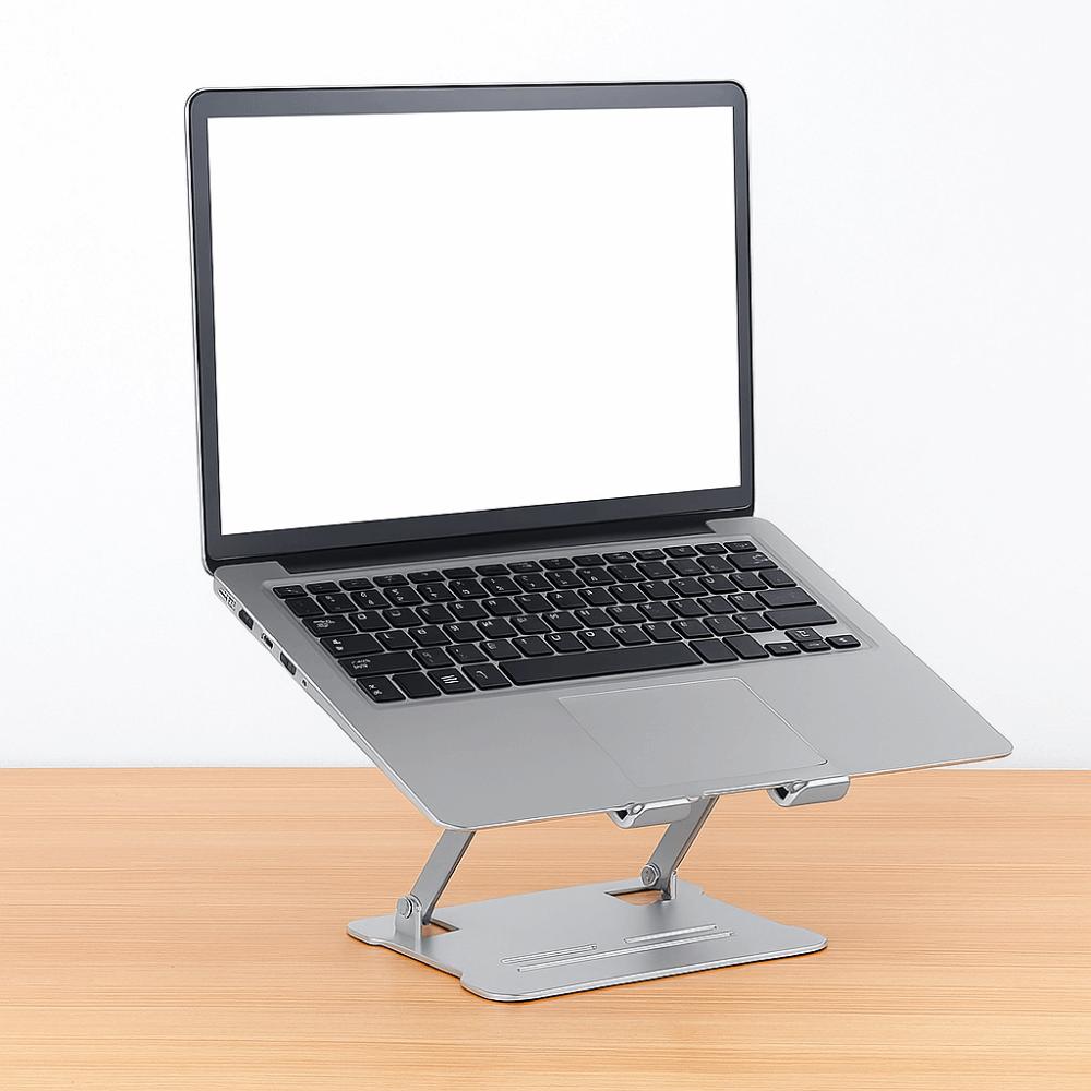 Portable Adjustable Tablet Stand Heat Dissipation Anti Slip Laptop Holder Height Adjustable Alloy Laptop Metal Bracket Office