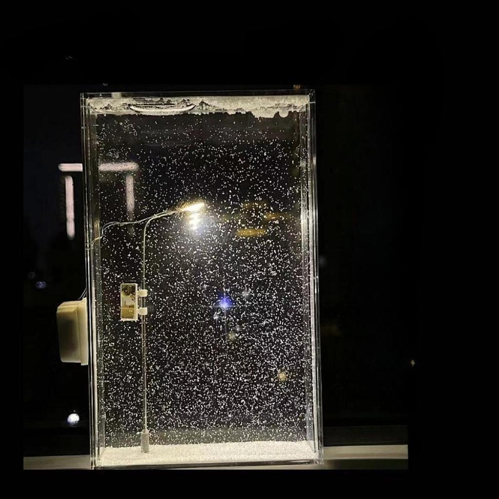 DIY Night Light Material Kit Nightlight Dárek Dětská dekorace Dekorativní sníh