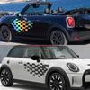 Car Door Side Stickers Auto Decal Kit  Wrap Vinyl Film Waterproof Vehicles PVC Stickers Car Body Decoration Accessories For MINI