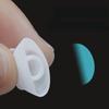 Two Layer Silicone Eartips Earphone Replacement Earbuds Earplugs Noise Reduction Ear Pads Headphone Protector Eartips Cap S M L