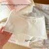 Ladies Summer Sweet Bow Cotton 10A Antibacterial Extended Mid Waist Flat Angle Briefs