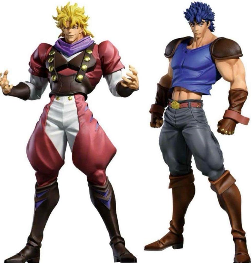 JoJo's Bizarre Adventure Phantom Blood Mometria Jonathan Joestar & Dio Brando Figures (Set of 2) Official
