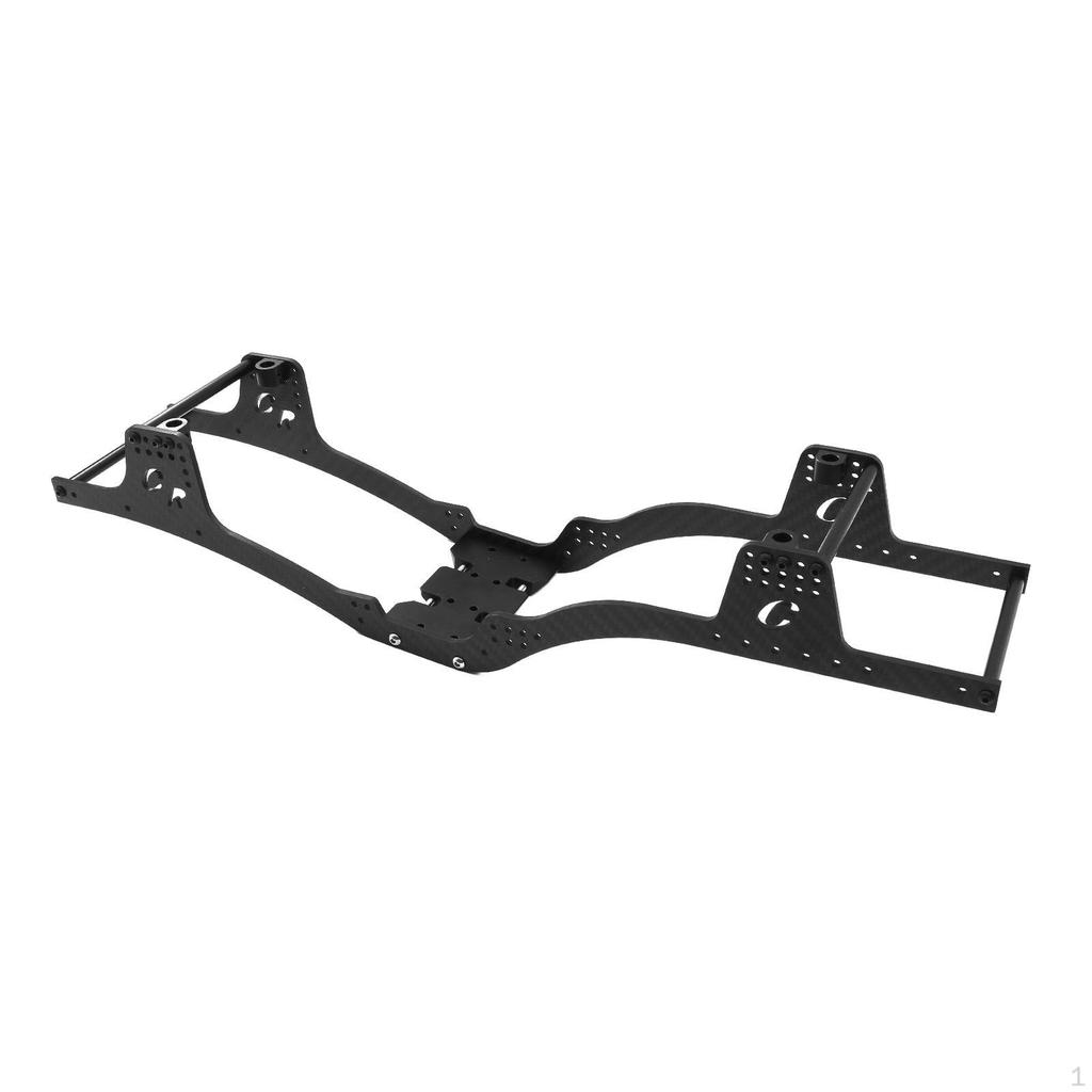 1/10 Scale Chassis Kit, Stable Sturdy Metal for SCX10 90046 RC Crawler Car Accessory Upgrade Parts