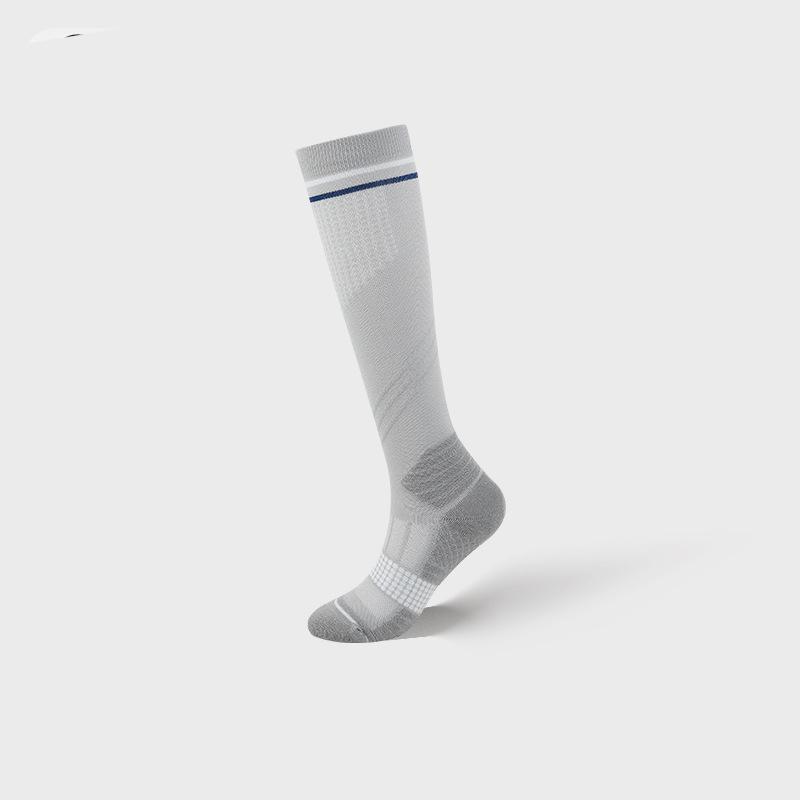 Premium Luxury Knee High Compression Socks Breathable Mesh Women Yoga Running Sports Socks Anti-bacterial