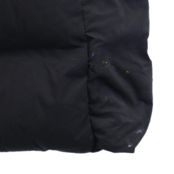 Uniqlo Sømløs Kort dunjakke L Marineblå hette Dame Brukt