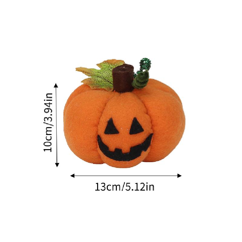 Pumpkin Plush Halloween Toy Simulation Home Desktop Decoration Party Gift Props