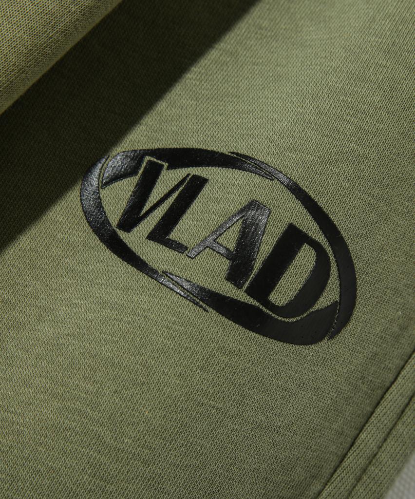 Dimiteulibeullaeg Vlad One-Pleat Pigment Fade Wash Sweatpants_Olive