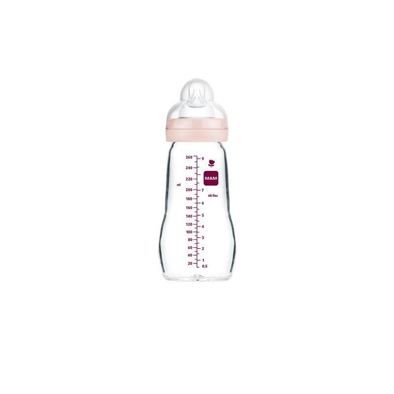 Butelka Szklana 260Ml Girl Mam Akcesoria