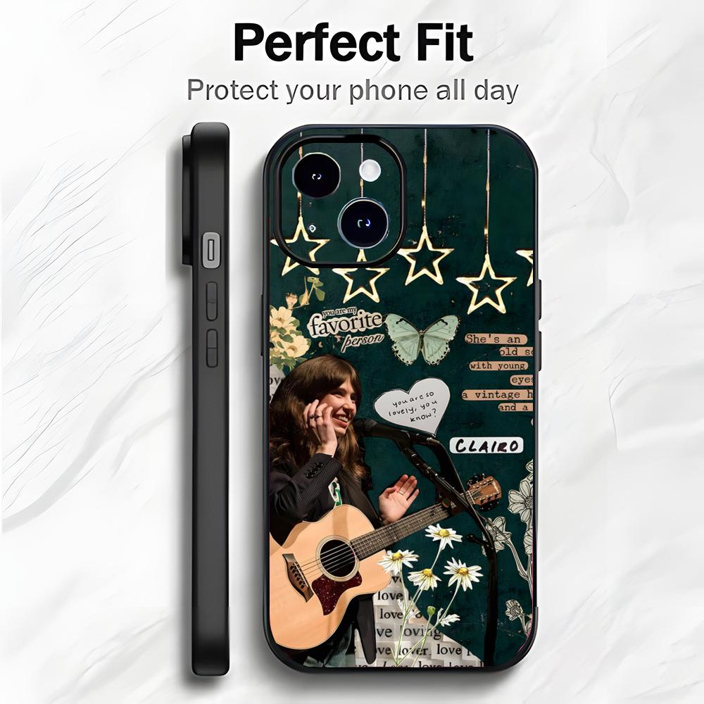 Calm Beautiful Cute Singer C-Clairo Phone Case Phone Case Soft Packaging Lightweight For iPhone17 16 15 14 13ProMax