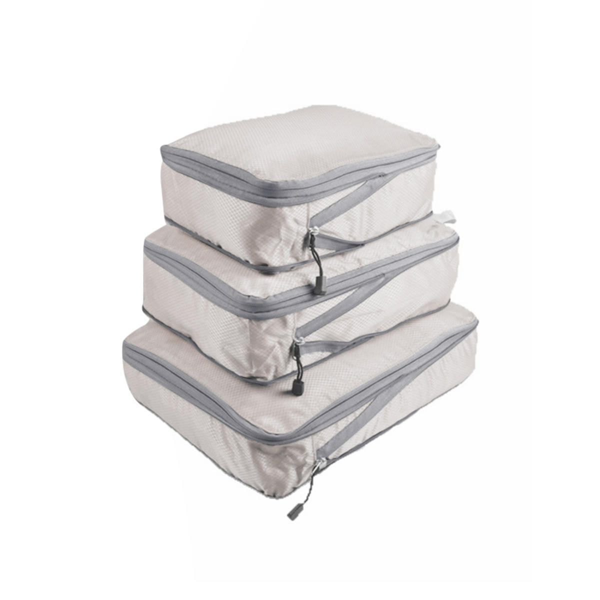 

3Pcs/set Compressible Travel Storage Bag Portable Large Capacity Storage Bag Suitcase Luggage Packing Cubes one size покинуть белый