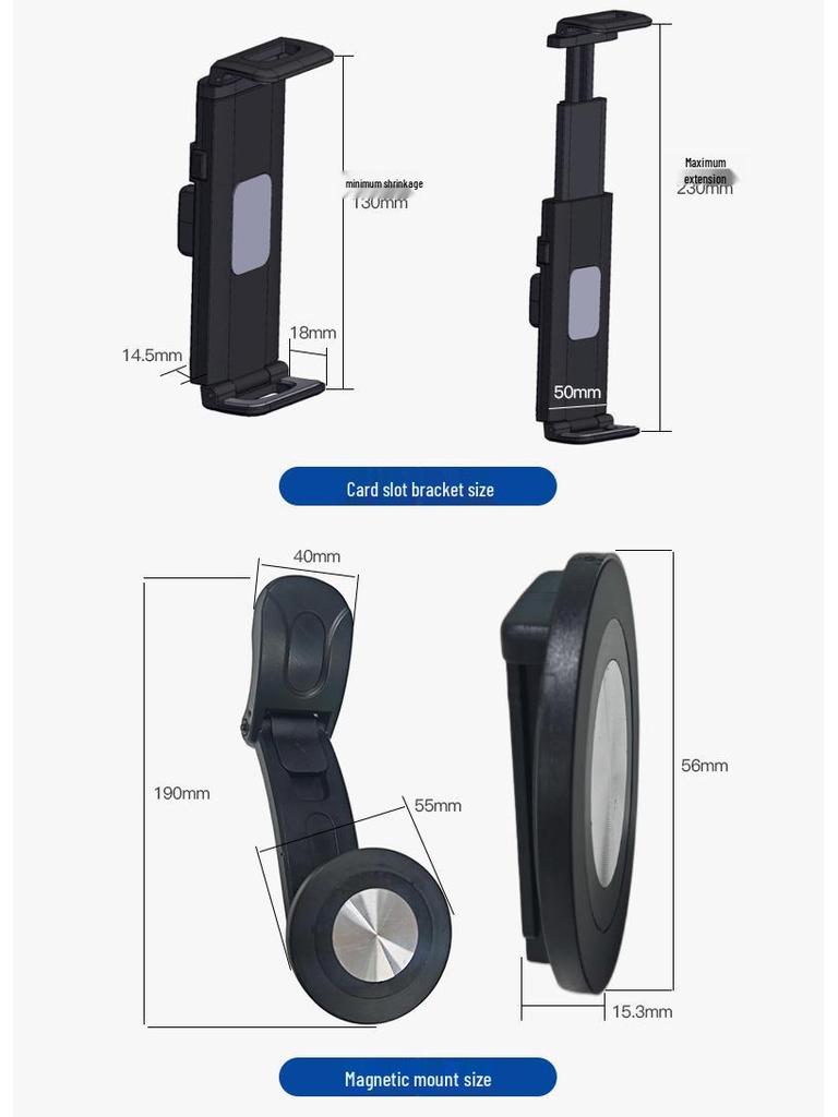 Xiaomi Car SU7/YU7/SU7Ultra Rear Headrest Multi-Functional Hanger/Phone Tablet Holder
