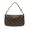 [Pre-Owned] Pochette Monogram Zip Closure PVC Handbag - Good #1SOAR3T