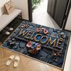 Welcome Mat for Front Door Outdoor Entrance Door Mat Ideal Rug for Home Indoor Farmhouse Funny Kitchen Carpet Home Decor