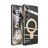 Applicable to Galaxy S11Ultra mobile phone case Samsung s11 solid color fulcrum magnetic suction bracket s11 electroplating protective case