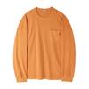 BROMPTON LONDON Pigment Long Sleeve T-Shirt - Orange (P253Uts403)