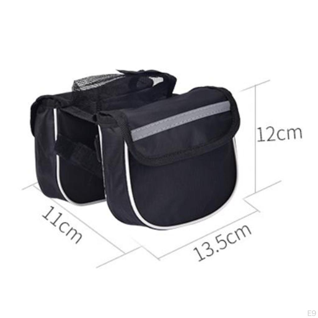 Bicycle Bag Touch Screen Phone Holder Front Frame Waterproof Bike