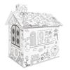DIY velké kartonové omalovánky Creative Crafts Projekt Play House Sestavte a malujte vzdělávací hračky