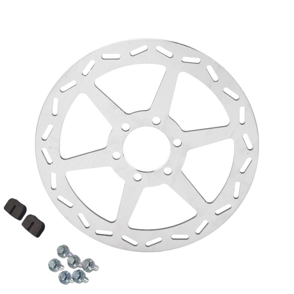 180mm Bike Disc Brake Rotor 6 Hole Disc Brake Rotor Durable Brake Disc  Brake System Replacement