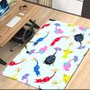 Pikmin Printed Carpet, for Office Chair Living Room Bedroom Kitchen Room Decor Gifts.