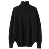 Women's High Neck Wool Sweater: Autumn/Winter Loose, Thick Knit, Versatile Fashion Style