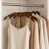 2pcs Space Saving Wood Short Neck Hanger Heavy-Duty Clothes Hanger Wardrobe Organizer  for Home