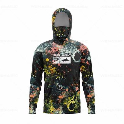Herren Quick-Drying UPF50+ Sonnenschutz Angelhemd - Atmungsaktive Eis Seide Anti-UV