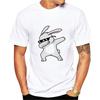2019 Summer Fashion Dabbing Unicorn TShirt  Men Funny T Shirts Dabbing Hip Pop UnicornCatZebra Tops Tee  Gt184