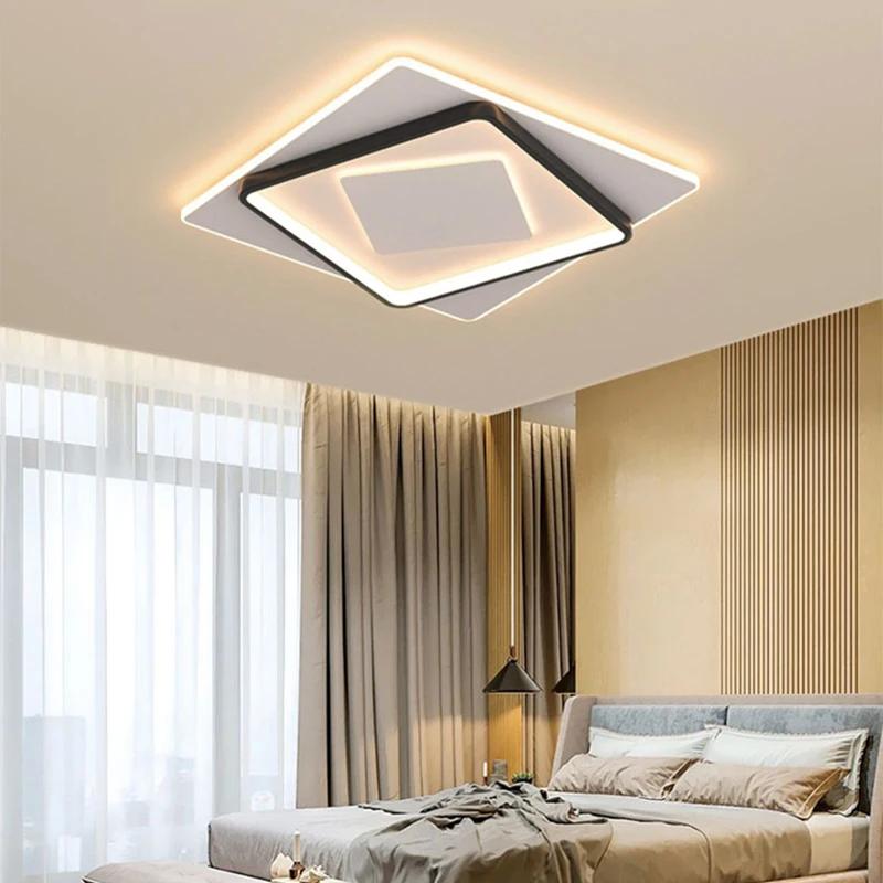 Modern LED Ceiling Chandelier Lamp For Living Dining Study Room Bedroom Kitchen Aisle Home Decor Indoor Lighting Fixture Luster