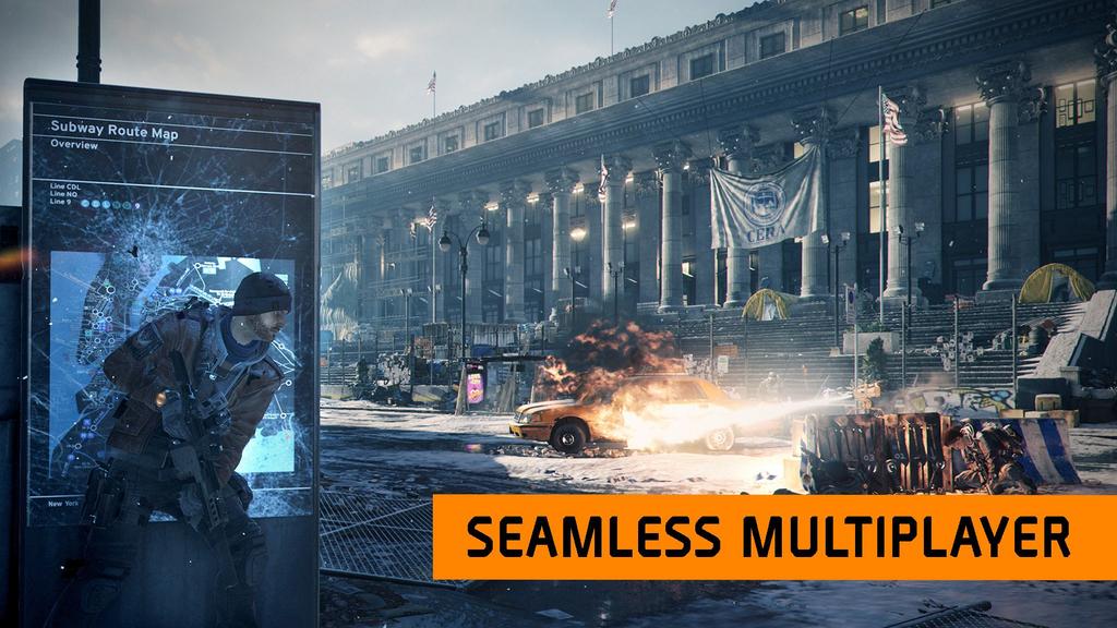 Tom Clancy's The Division for PlayStation 4 - North American Version / Tactical RPG Shooter Game