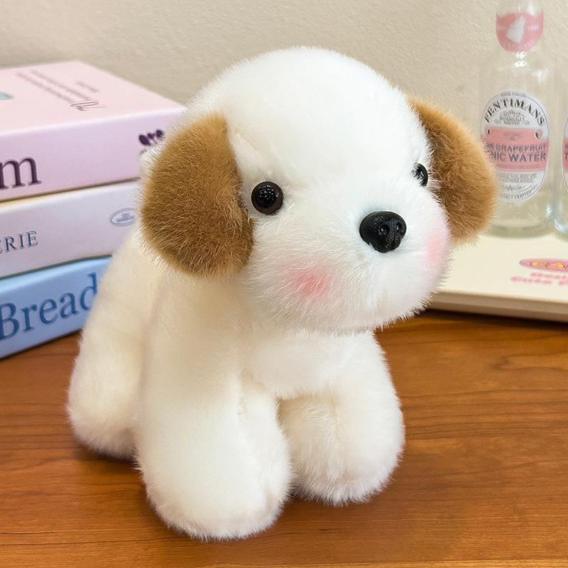 Promotional Gift Stuffed Animals Plush Toy Cute Puppy Dog Plush Toy Wangwang Series Animal Style Table Companion 16cm-015kg