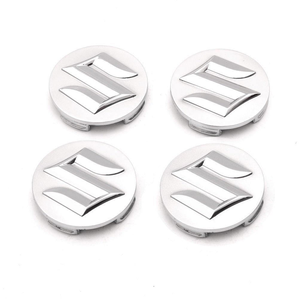

puzhanyou 54mm Wheel Hub Center Cap Emblem Badge Chrome Silver Diameter 54mm серебряный
