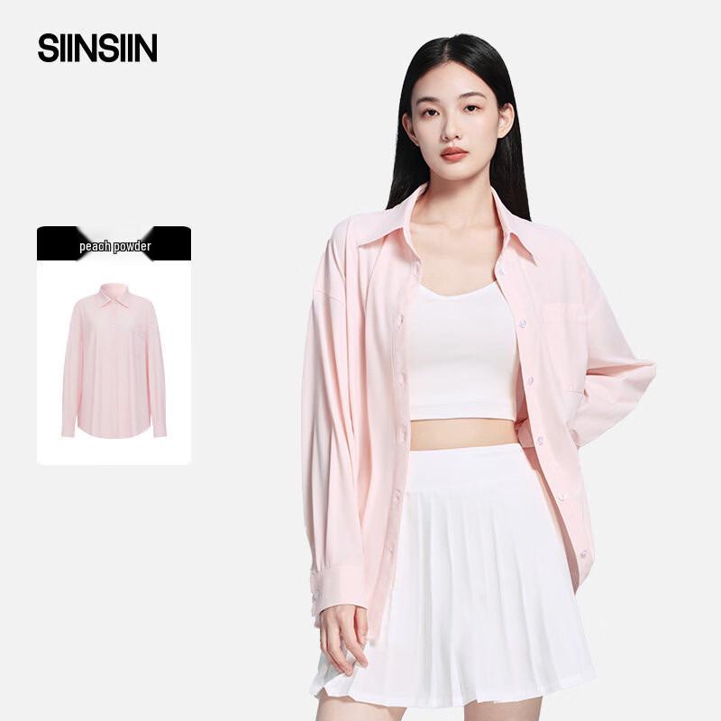 SIINSIIN Women s Casual Sun Protection Shirt L